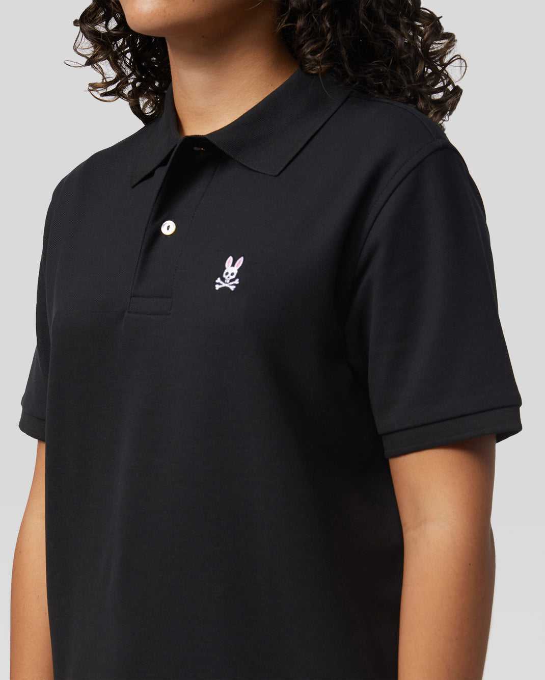 Polos Psycho Bunny Classic Polo Noir Homme | AMH-26410538